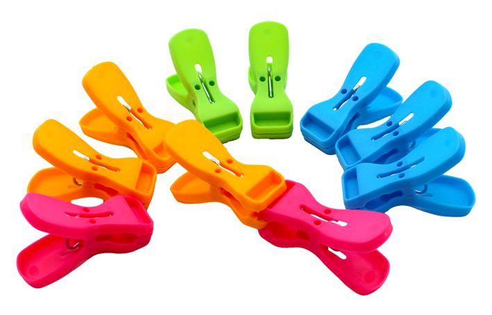 Universalklammern Kunststoff 10er Set